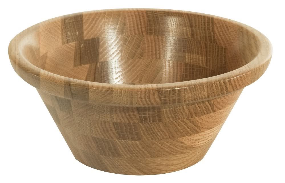 Amish Turned Wooden Bowls Unique Handmade Gift Wood Accessory Salad Fruit Oak eBay